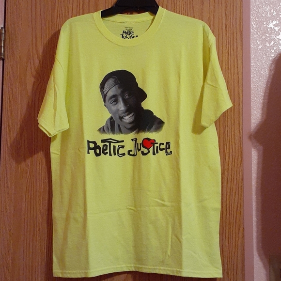 Gently-Loved Poetic Justice Graphic T-shirt - Picture 1 of 8